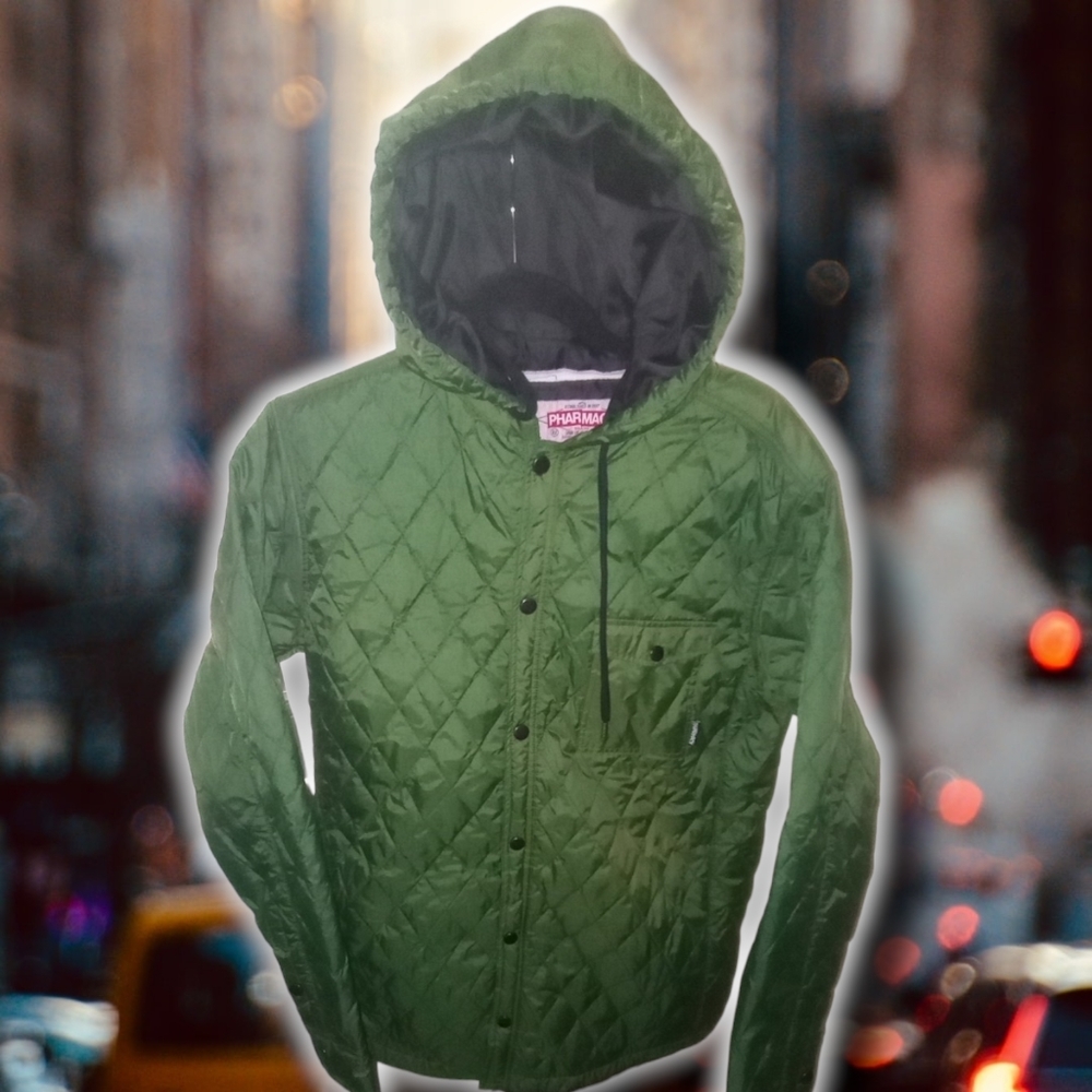Men's quilted puffer jacket